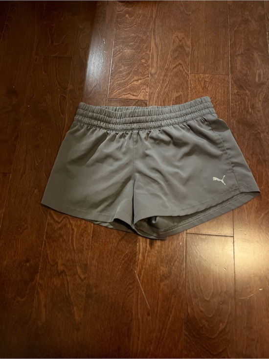 Puma Pants - PUMA Women's Steel Gray Athletic Shorts